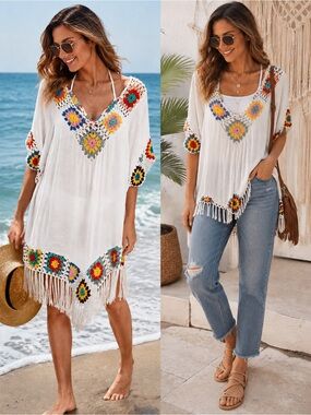 india boutique beach dresses | Swim | India Boutique Blue And Green Turtle Print Dress Os group-cotton-poplin-black Cobalt Blue Crochet Bead Size:DE 34 Pure Cotton Dress with